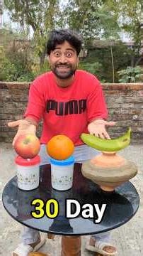 I Put a Banana in Salt for 30 Days 😱🍌 | Will It Stay Fresh? #is2motivation #shorts