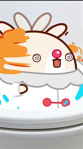 Molang inside Horror Movies part 2 🎈 | Molang Multiverse #12