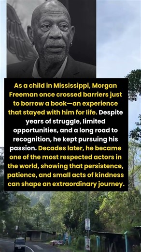 From a Back Door to Hollywood 🎬 | Morgan Freeman Inspiring Journey