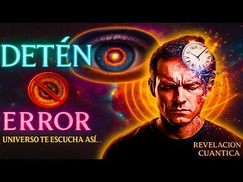 ¡DETÉN EL ERROR CUÁNTICO QUE TE BLOQUEA TODO! El universo TE ESCUCHA ASÍ… (Revelado)