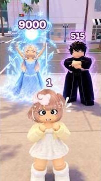 She Had Only 1 Aura Point... But Everyone Feared Her Power#roblox #robloxshorts #brookhaven
