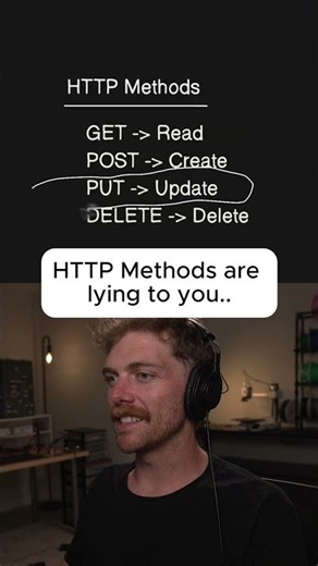 HTTP methods are vastly overcomplicated...