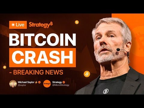 BITCOIN CRASH: Michael Saylor on MSTR Stock Drop – BTC Price Prediction
