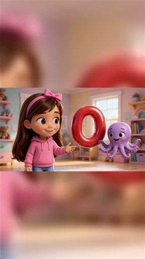 Learn the Letter O! 🐙 O is for Octopus | ABCs for Kids #Shorts