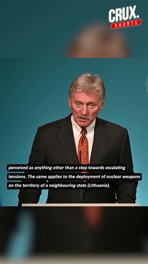 "Russia Will Be Forced To..." Kremlin Warns Lithuania Over Move to Lift Nuclear Arms Ban