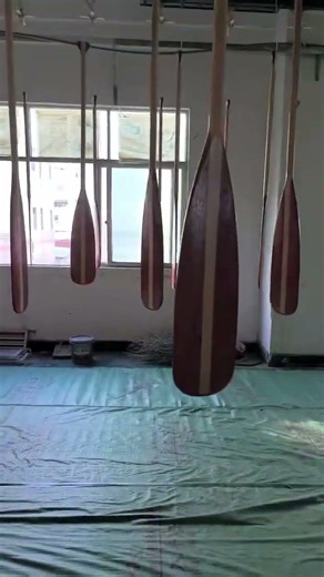 Automated Spray Coating Process for Canoe Paddles with Epoxy-Coated Bases