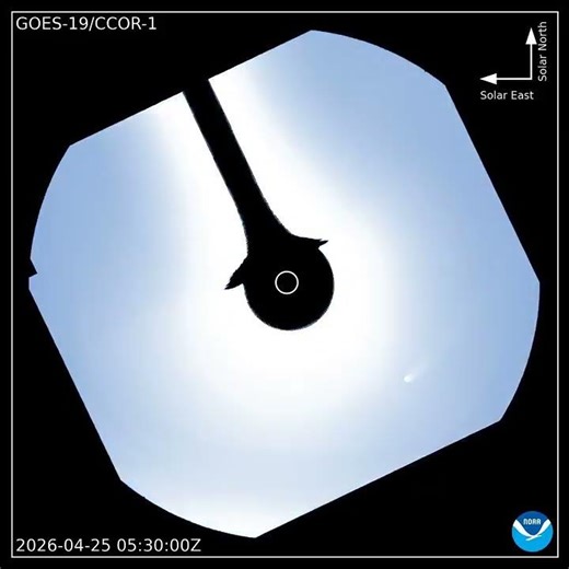 Comet C/2025 R3 (PanSTARRS) made its closest approach to both Earth and the sun