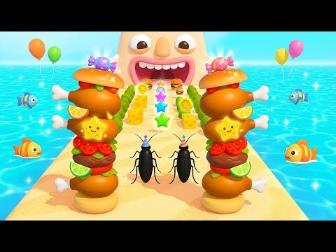 Sandwich Runner - Gameplay Walkthrough - All Levels (IOS, Android) EPS 10