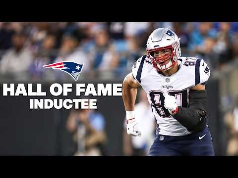 Best Moments from Rob Gronkowski Patriots Hall of Fame Career