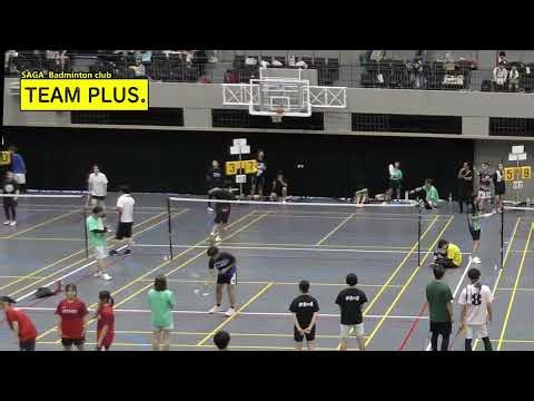 2026.9.22 #24 山本雅春(式みんとんB)・梅野拓摩(ザコ・ウギョウ) TEAM PLUS.CUP 第8回男女混合クラブ対抗バドミントン大会