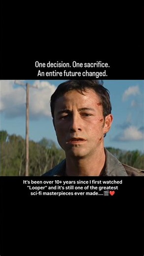 "Looper" one of the great sci-fi masterpieces movie ❤️ #shorts #film