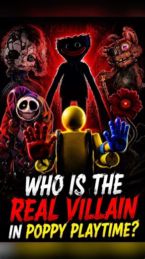 😮 | Who is The Main Villain in Poppy Playtime? #poppyplaytime