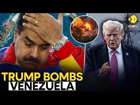 US-Venezuela Attack LIVE: Massive Explosions Rock Caracas Amid Trump's Ground Strikes Warning | WION