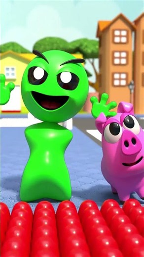 Geometry dash Fire in the hole and Piggy SHARP dance