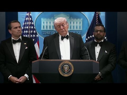 President Trump on White House Correspondents' Dinner shooting | Full speech