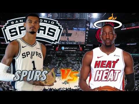 San Antonio Spurs vs Miami Heat Live Play by Play & Scoreboard