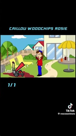 CAILLOU WOOOCHIPS ROSIE GOANIMATE GETS GROUNDED
