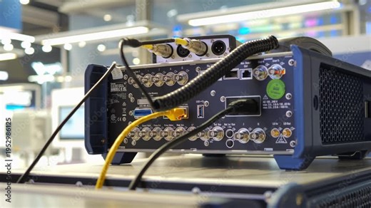 Portable RF Spectrum Analyzer Device Used for Wireless Signal Measurement