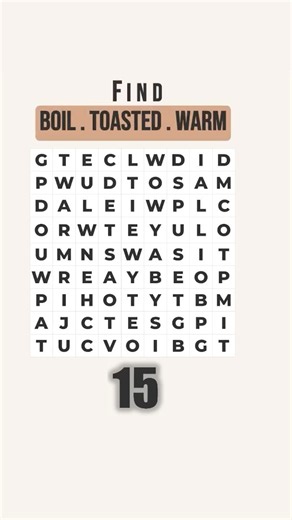 Only Sharp Eyes Find All 3 🧠 | Kitchen & Cooking Breakfast Word Search