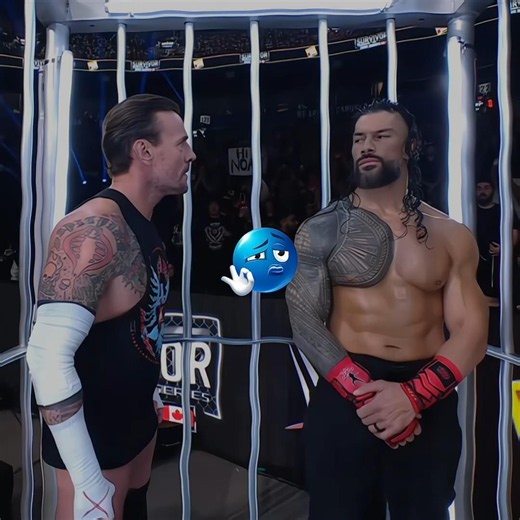 Haroon Twins Shark Cage 💀 And Roman Vs Cm Punk In Cage 🤬 #wwe #aura #romanreigns #cmpunk #wweraw