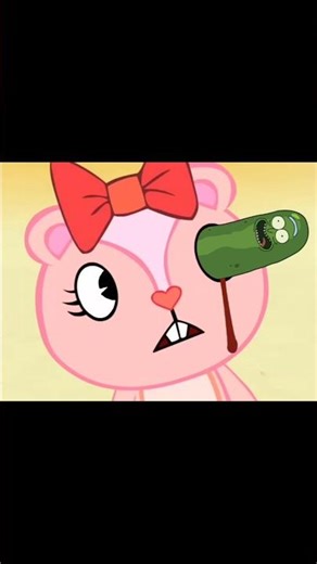 Pickle Rick in Happy Tree Friends #rickandmorty #happytreefriends