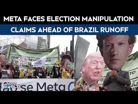 Meta Under Fire In Brazil: Protesters Demand Answers Over Election Bias Allegations