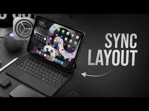 How to Sync iPad Layout (explained)