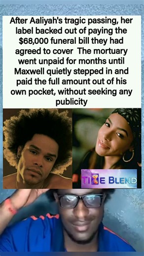 💔🙏Maxwell quietly paid Aaliyah's $68,000 funeral bill out of pocket #RIP #RAndB #kindness #shorts
