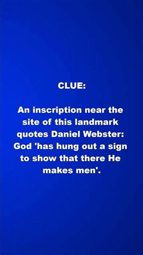 Jeopardy! Final Jeopardy, Clue, Tuesday, October 21, 2026 #jeopardy #OldManOfTheMountain #shorts