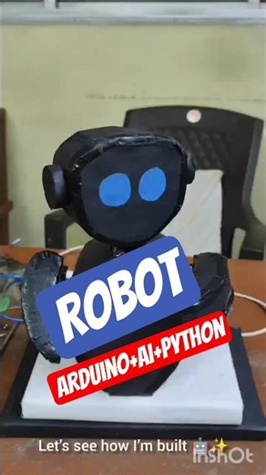 AI Robot Using Arduino + Python (Voice Controlled!)