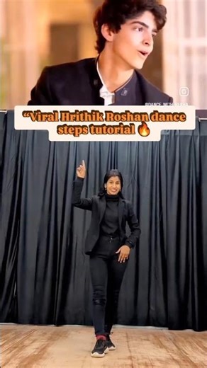 “Step-by-step Hrithik Roshan viral dance tutorial” #dancewithrekhashorts2025 #1billionviews