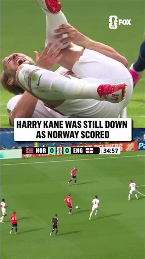 Harry Kane was hoping for a foul to be called in the lead up to Norway's goal