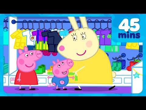 George Shops For NEW Clothes! 👕 Peppa Pig Full Episodes | 45 Minutes