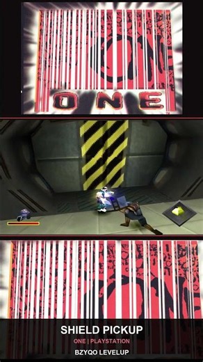 A Shield Pickup in the Robot Ambush | ONE (PS1)
