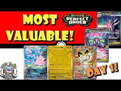 The Top 10 Most Valuable Cards from Perfect Order! Best Set to Collect in Years!? (Pokémon TCG News)