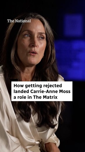How getting rejected landed Carrie-Anne Moss a role in The Matrix