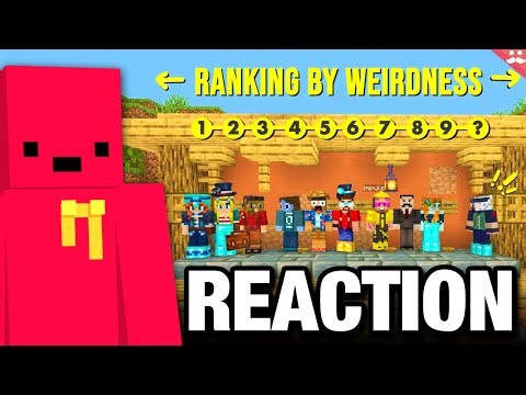 Wolfeei reacts to Mumbo Jumbo RANKING HERMITS