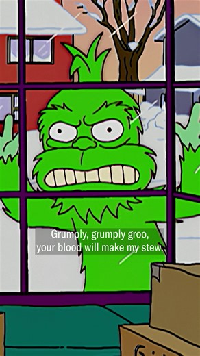 On the tenth day of Christmas, The Grumple came to visit. #12DaysofChristmas Stream #TheSimpsons on Disney !