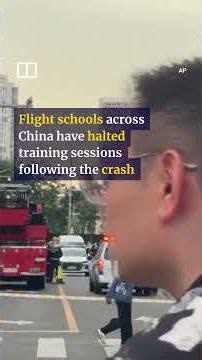 Flight training halted in China after Beijing plane crash