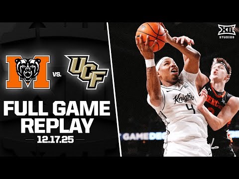 Mercer vs. UCF Full Game Replay (12.17.25) | 2025-26 Big 12 Men's Basketball