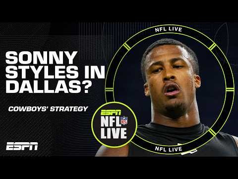 The Cowboys' draft strategy 🌟 Is LB Sonny Styles the go-to pick for Dallas?! | NFL Live