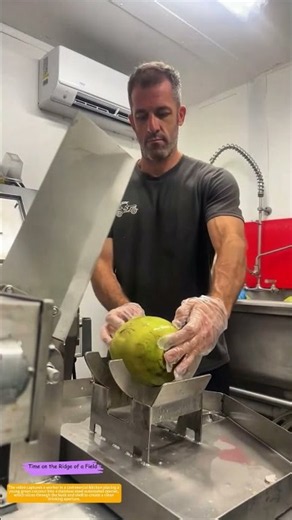 Cracking the Green Shell: How a Machine Turns Coconut into Commodity