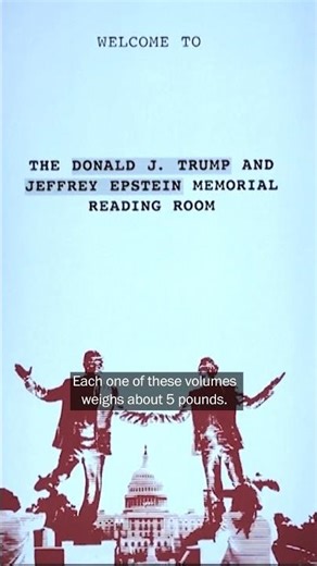 3.5 million of the Epstein files are bound into books at this exhibit
