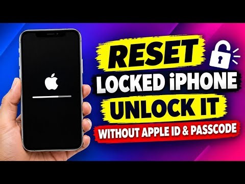 iPhone Locked? How to Unlock & Reset iPhone Without Passcode 🔓