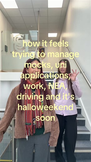 How it feels managing mocks, uni applications & work — relatable tips