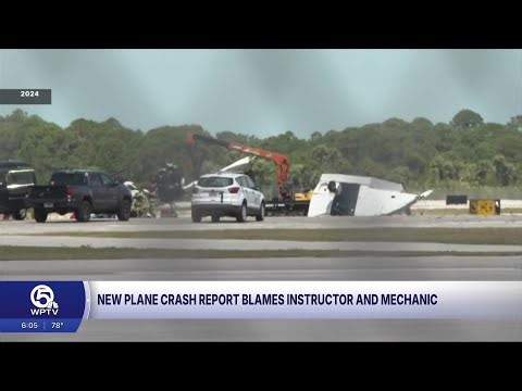 NTSB reports blames instructor, mechanic in 2024 fatal plane crash