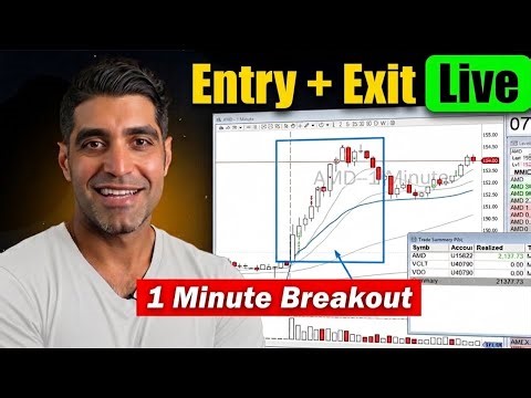Simple 1-Minute Breakout Trading Strategy I Use Every Day (Live Trades)