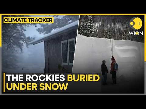 Spring Blizzard Strikes US West, Colorado Storm Shuts Schools | WION CLIMATE TRACKER