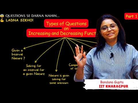 😟Not able to Apply Concepts to Solve Questions! | Increasing and Decreasing Functions #jeemaths