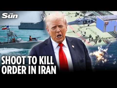 Trump Issues Chilling ‘SHOOT TO KILL’ Order in Iran as US Seize Another Regime Oil Tanker